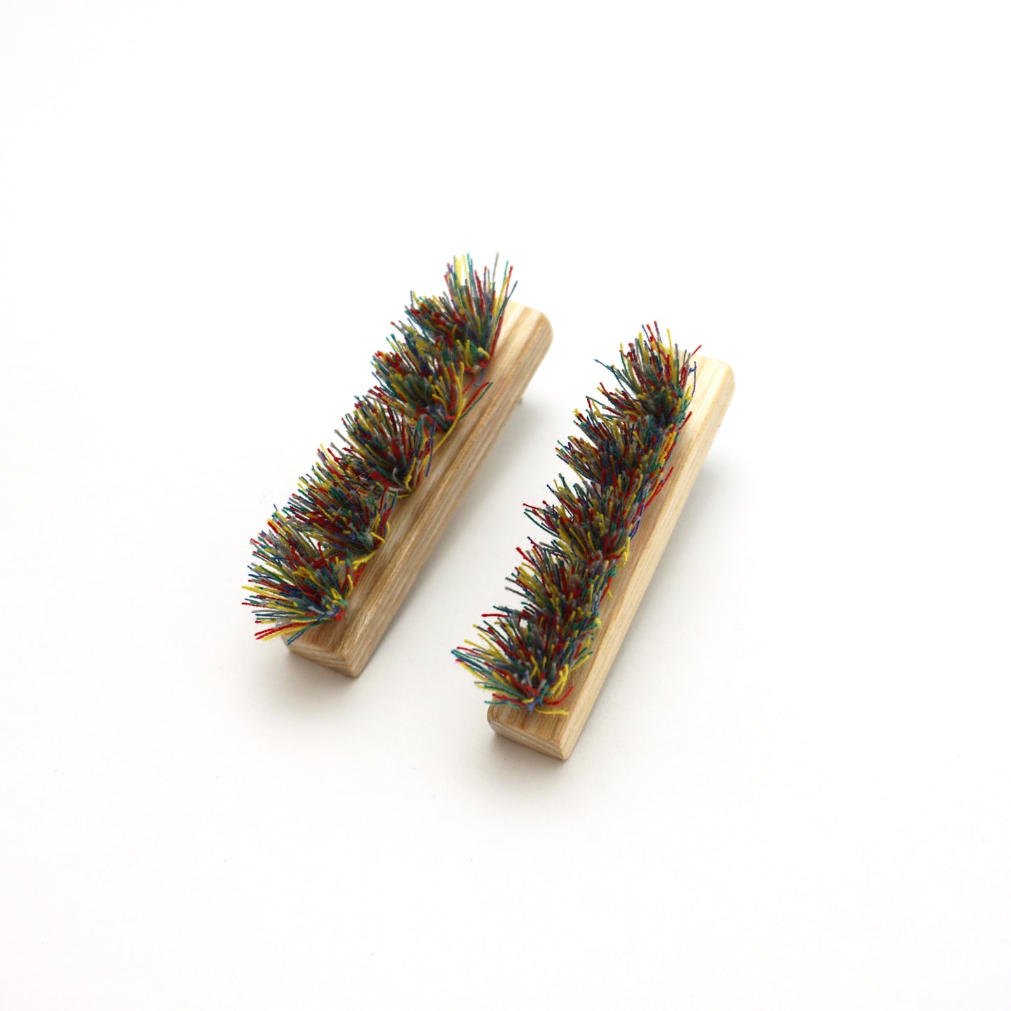 Jane Sedgwick: Large Bristly Brush Earrings