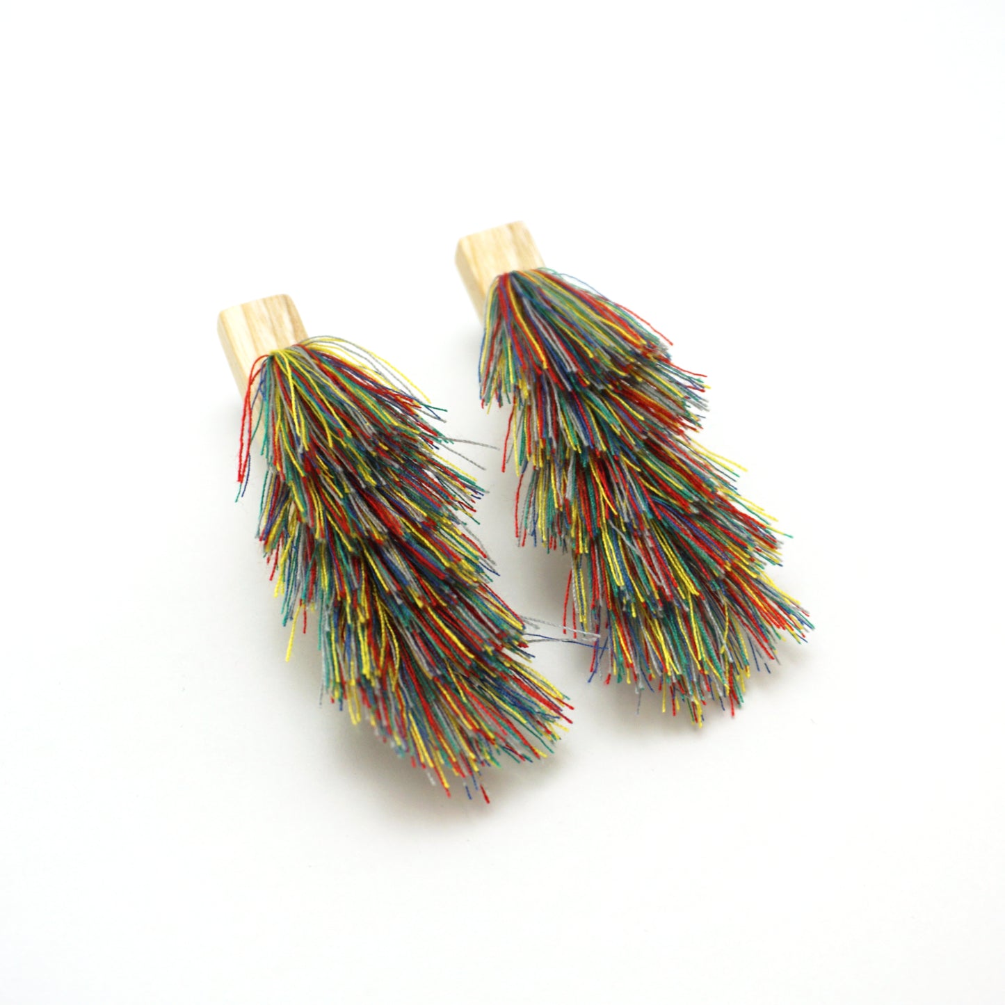 Jane Sedgwick: Large Feather Brush Earrings