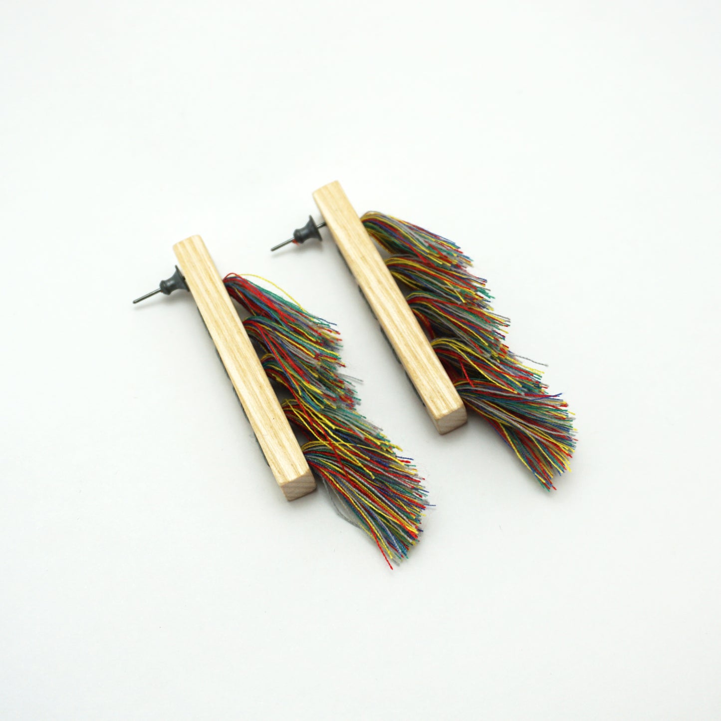 Jane Sedgwick: Large Feather Brush Earrings