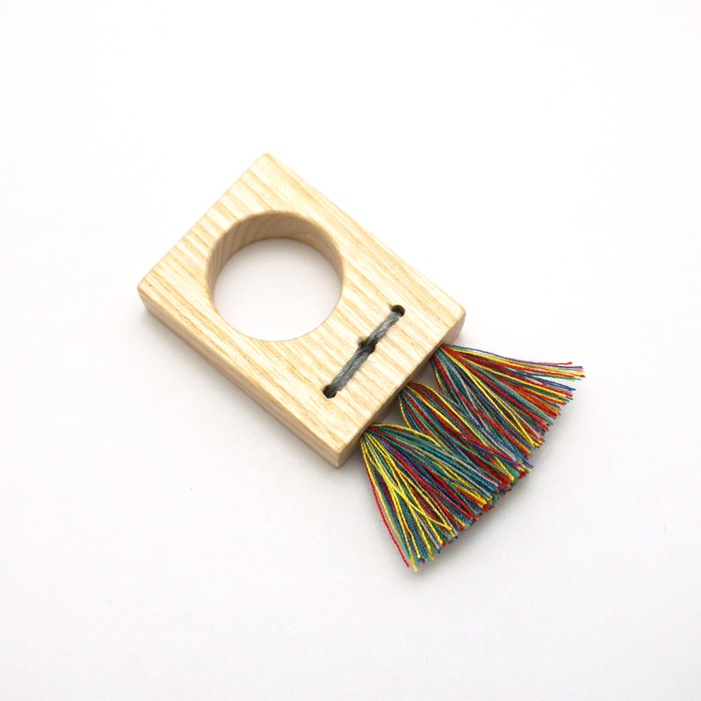 Jane Sedgwick: Square Brush Ring / Pendant