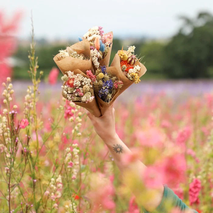 Mini Dried Flower Bouquet