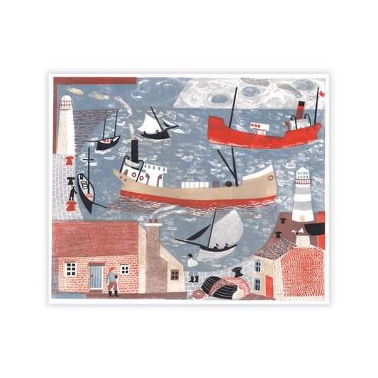 Melvyn Evans: A Busy Harbour