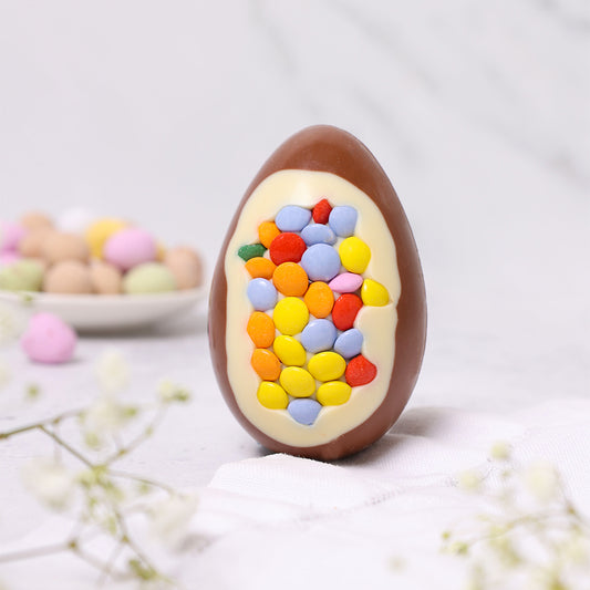 Milk Chocolate Mini Easter Egg with Candy Beans