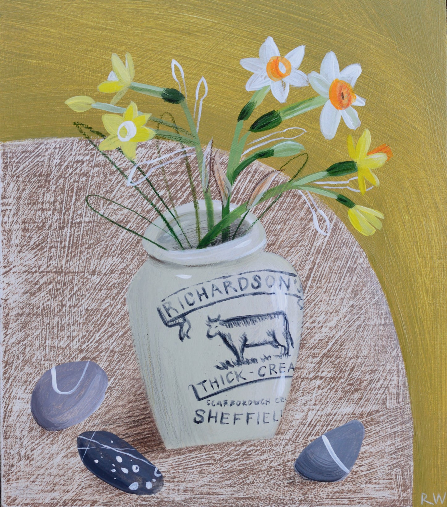 Russell Wilson: Tiny Narcissus, Cream Pot