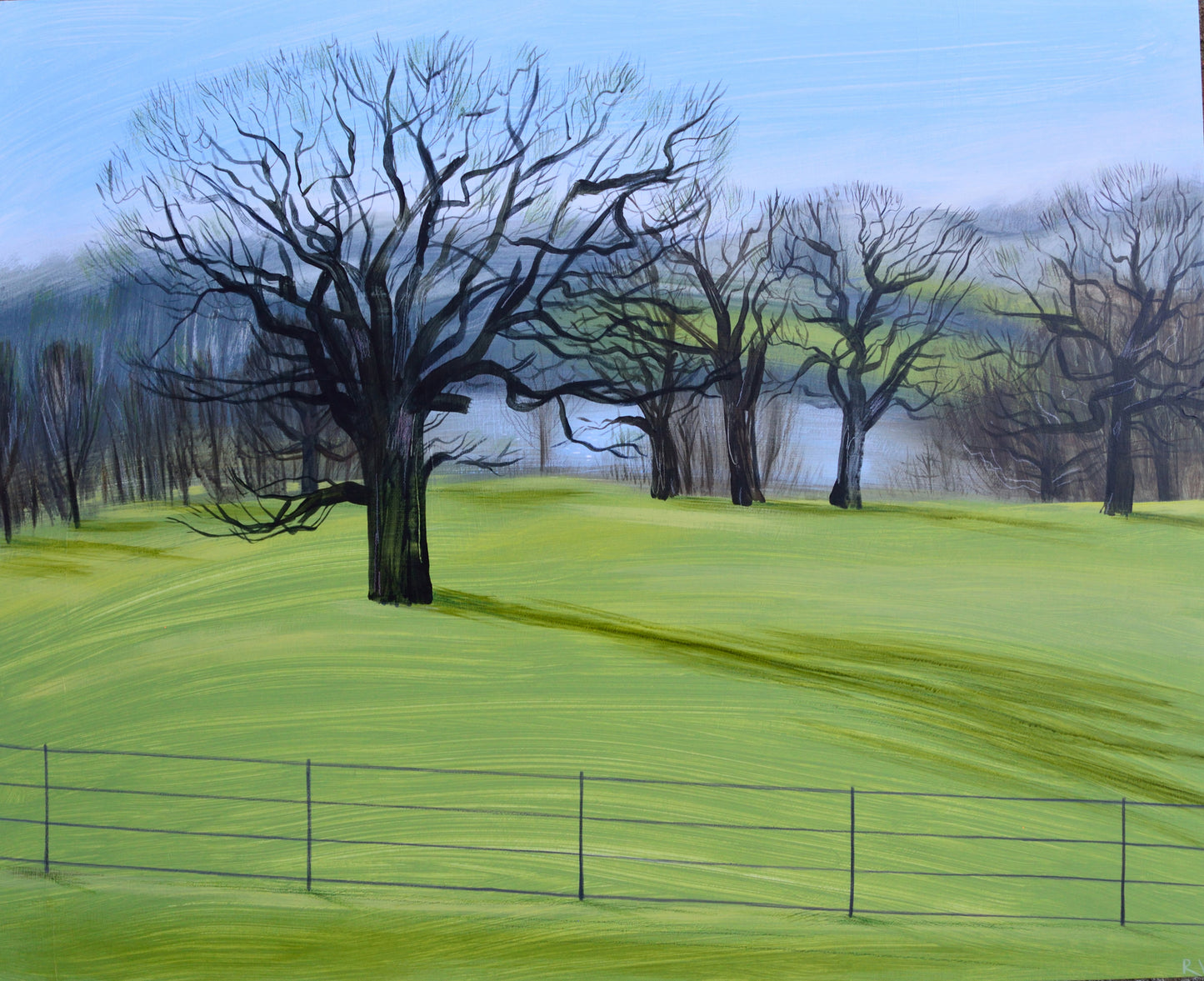Russell Wilson: Trees, Long Shadows