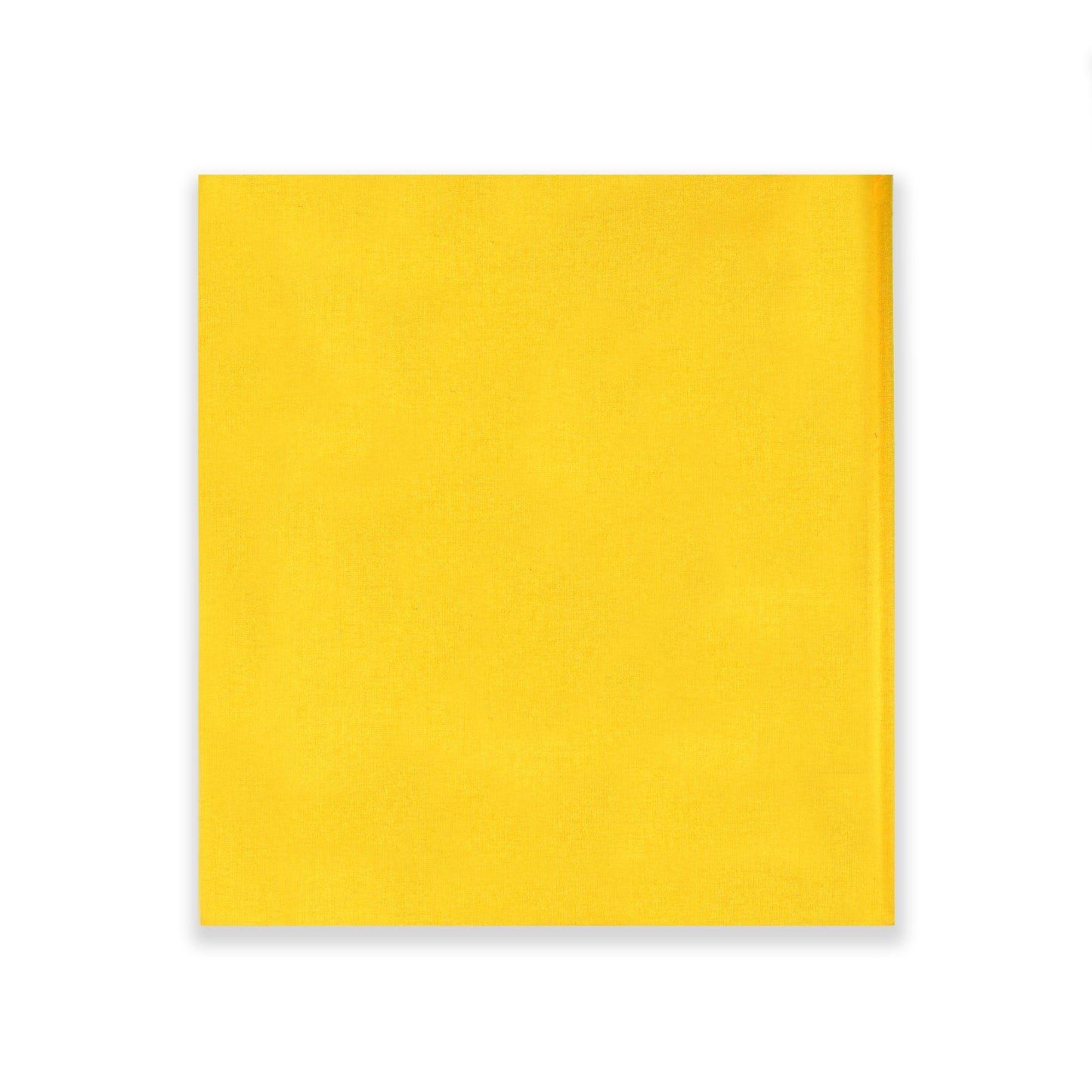 The back of a hardback catalogue, completely yellow.