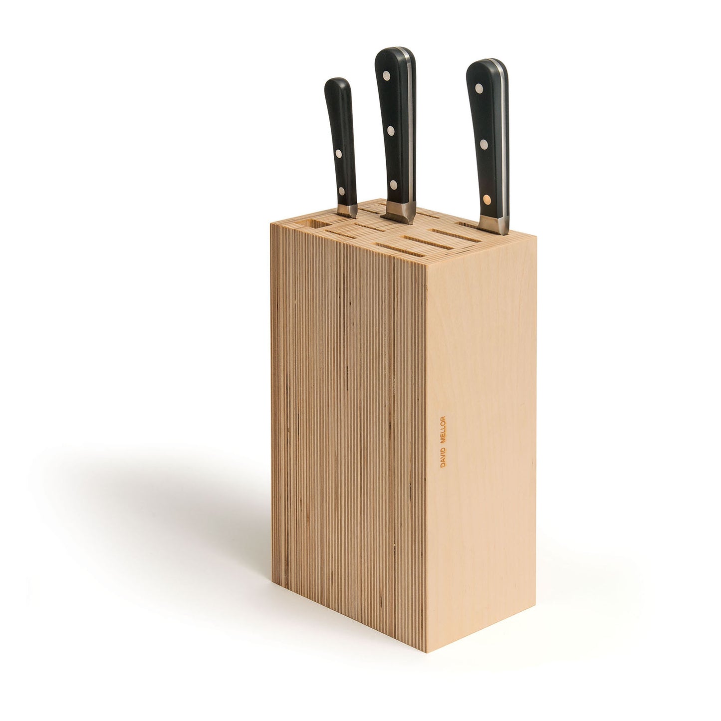 David Mellor Birch Plywood Knife Block