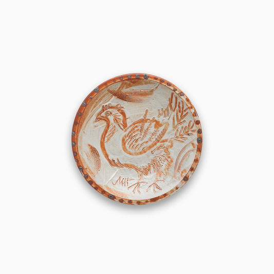 Mark Hearld x Leach Pottery Partridge Small Platter