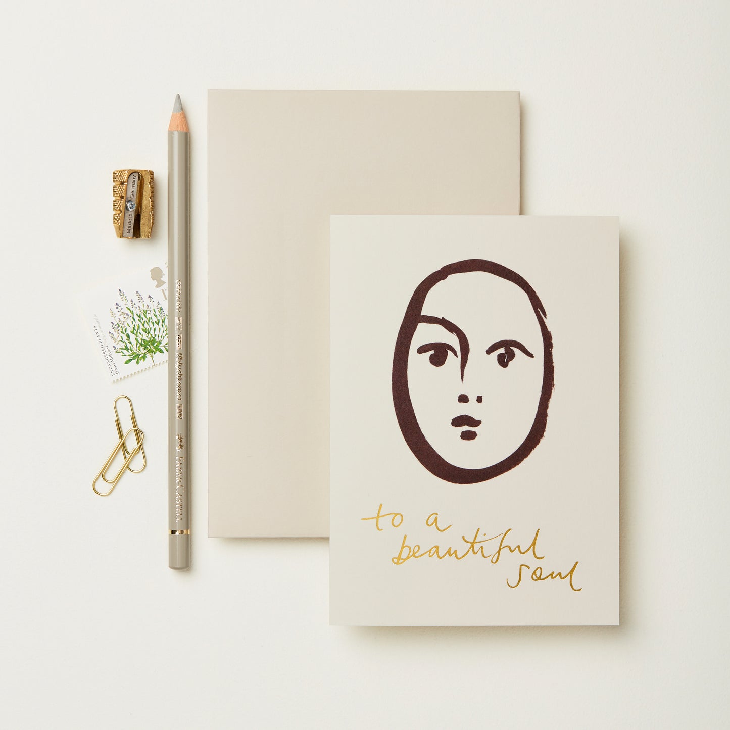 Wanderlust Paper Co. Portrait 'To A Beautiful Soul' Card
